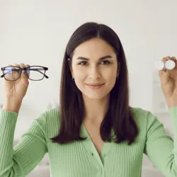 Stable vision of age above 18