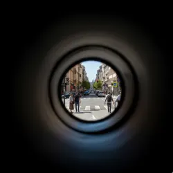 Reduced side (peripheral) vision with time